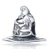 Original Charms Copper Plated Magic Hat Pendant Beads Fit Bracelet Women Jewelry Making Diy Gift