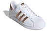 Superstar Wmns Adidas Originals 'White Copper Metallic' Damen FX7484
