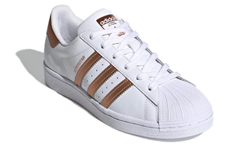 Superstar Wmns Adidas Originals 'White Copper Metallic' Damen FX7484