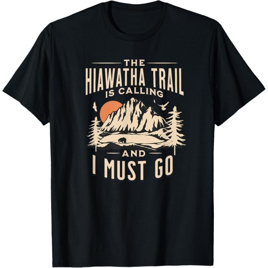 

Футболка Hiawatha Trail Айдахо Монтана XXXXXL чёрный