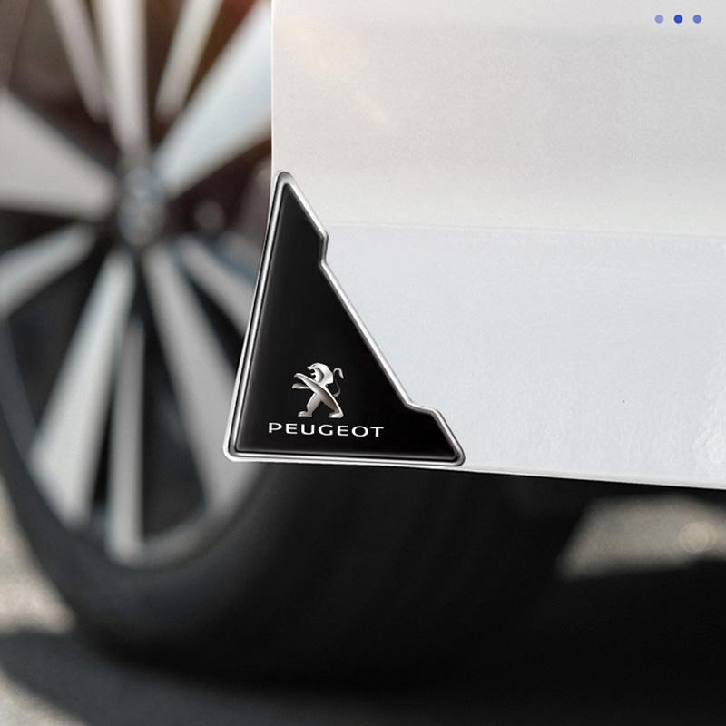 4Pcs Car Door Silicone Buffer Stickers Anticollision Anti Scratch For Peugeot 5008 f 408 308 Landtrek 208 2008 3008 Rifter 508 301