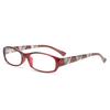 Fashion Vintage Portable Flowers Ultra Light Frame Eye Protection Anti-Blue Light Eyeglasses Reading Glasses