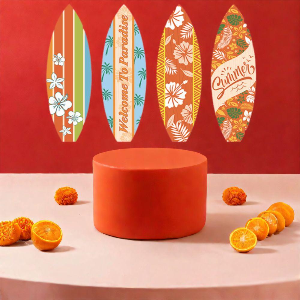 Retro Surfboard Hanging Sign Ocean Theme Ocean Surfboard Decor  Tropical Cafe Bar