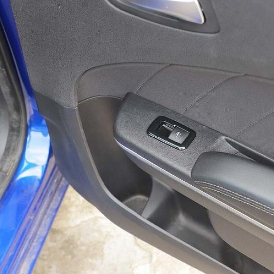 For Dodge Durango 2011+Ram 1500 10-17 Inner Window Knob Lift Switch Black Trim