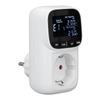 Digital Thermostat Outlet Backlit Display Plug in Temperature Controller Heating Cooling Control
