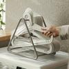 1PC Organiser Foldable Home Travel Clothes Rack Organiser Drying Rack Storage Laundry Laundry Organiser Supplies Clothes Rack