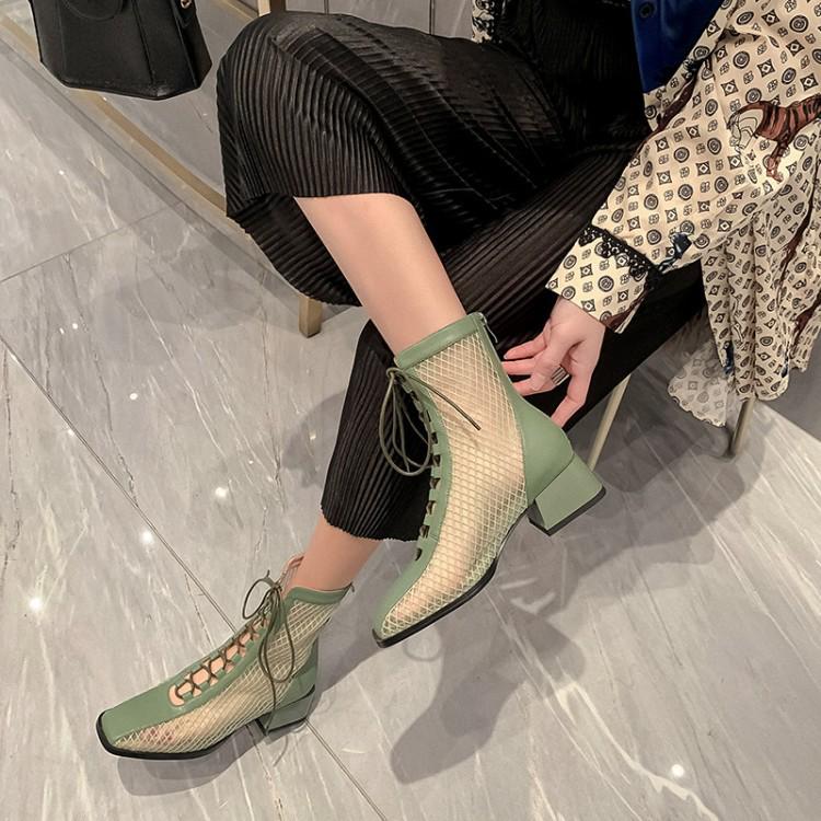Primavera y verano tubo alto hueco femenino botas cortas de verano botas  largas sandalias de tacón alto comprar a buen precio — entrega gratuita,  reseñas reales con fotos — Joom