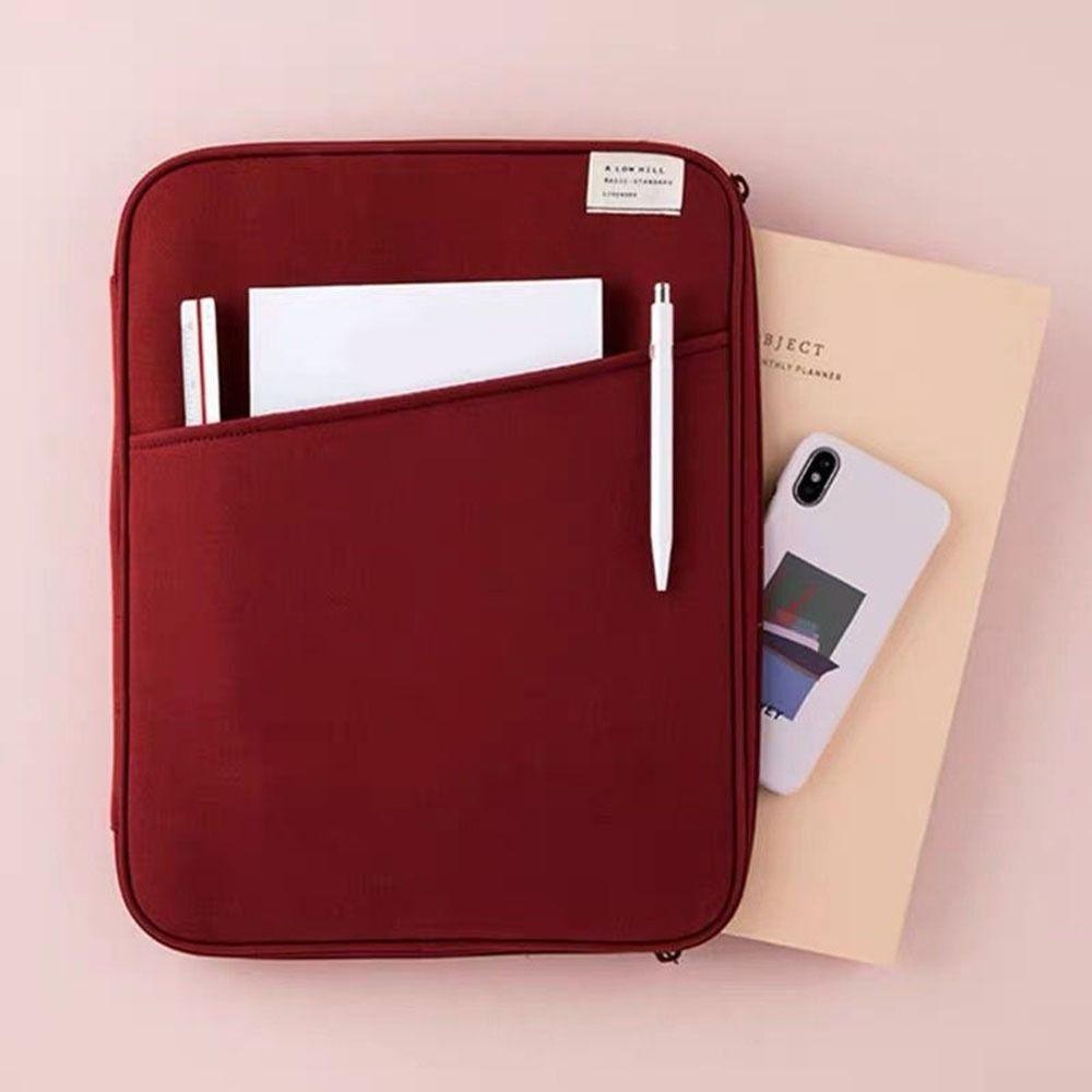 Shockproof 13 Inch Laptop Sleeve Protective Wear-resistant Laptop Carrying Case with Zipper Soft Tablet Pouch Laptop Accessories