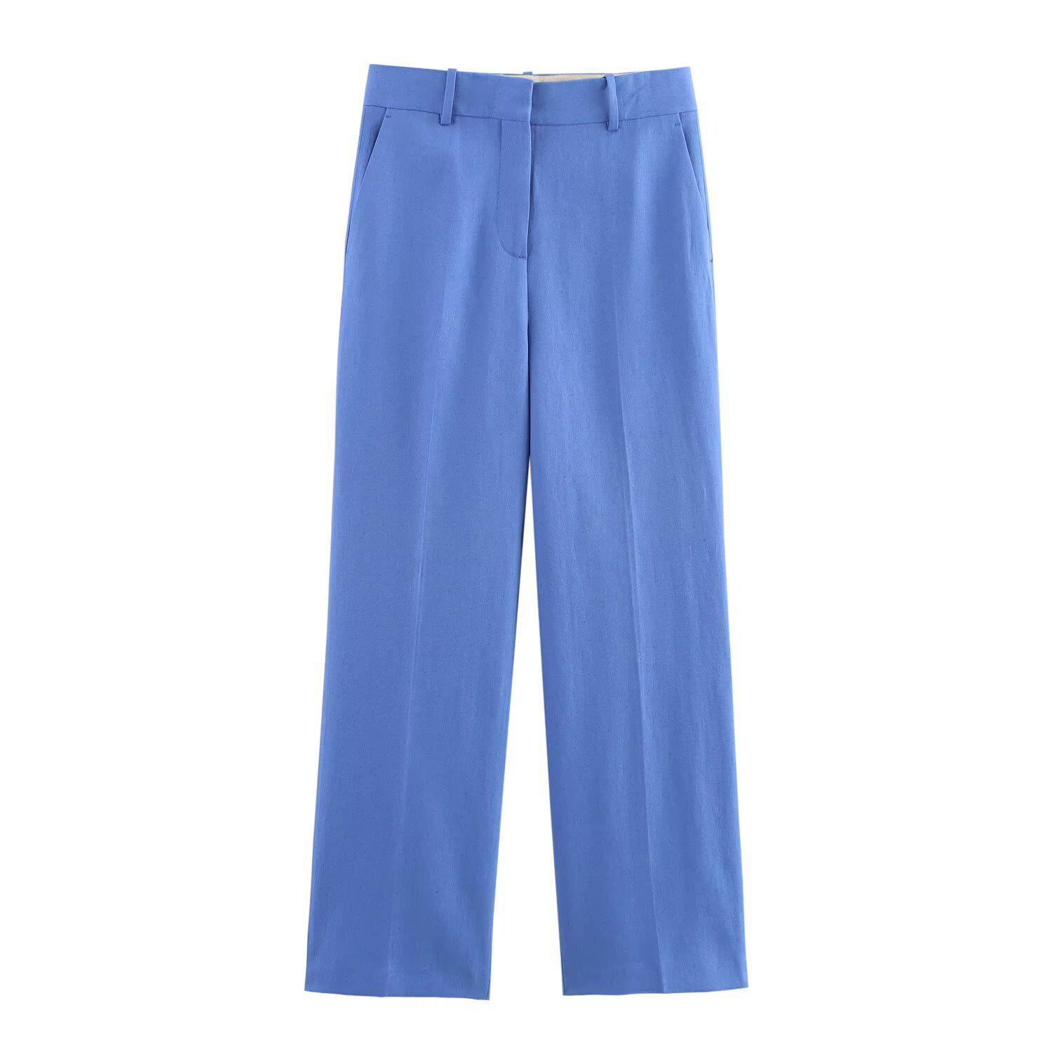 

Женский костюм-пиджак в европейском и американском стиле на весну 2025 года с повседневными брюками XS