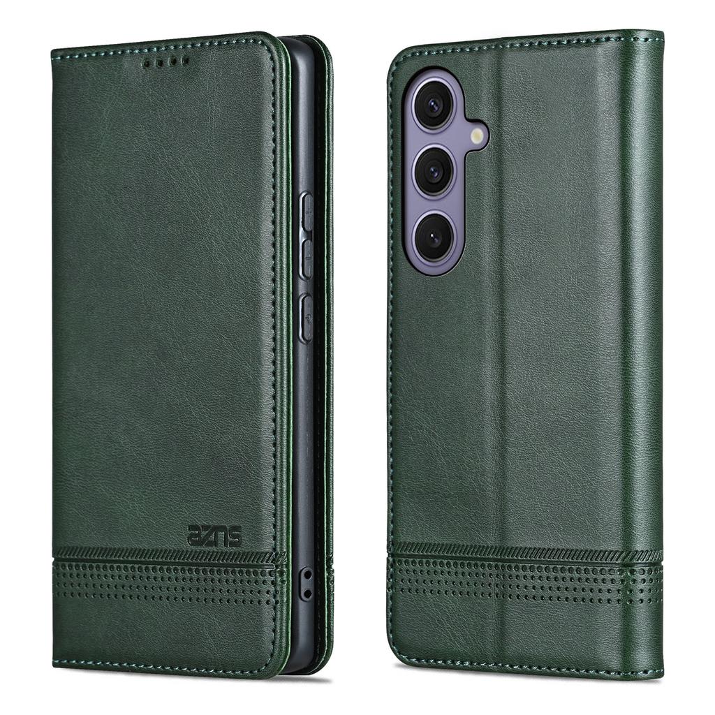 AZNS For Samsung Galaxy A17 5G/A17 4G/A26 5G Case Cowhide Texture PU Leather Wallet Phone Cover