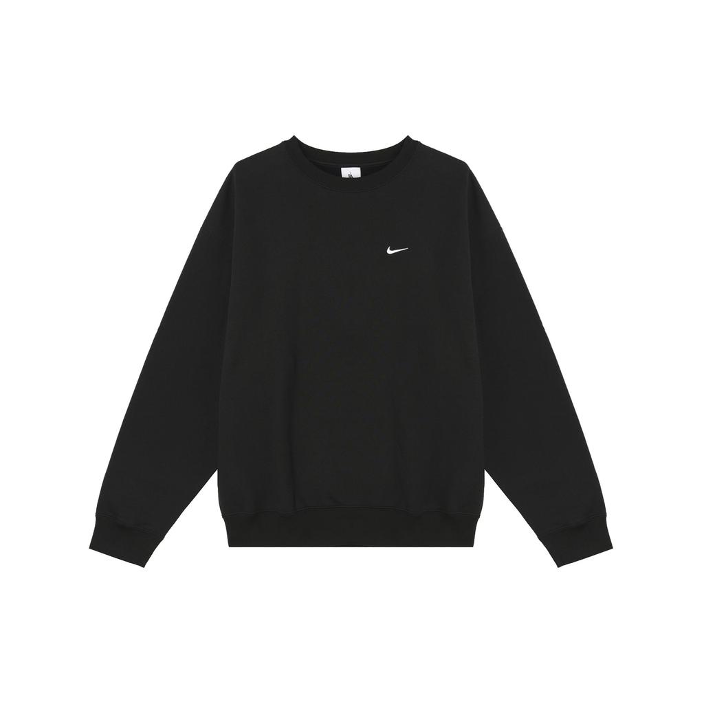 Nike Solo Swoosh Fleece Pullover Crew DX1361-010