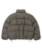 Iey Double Zip-Up Down Jacket Beige