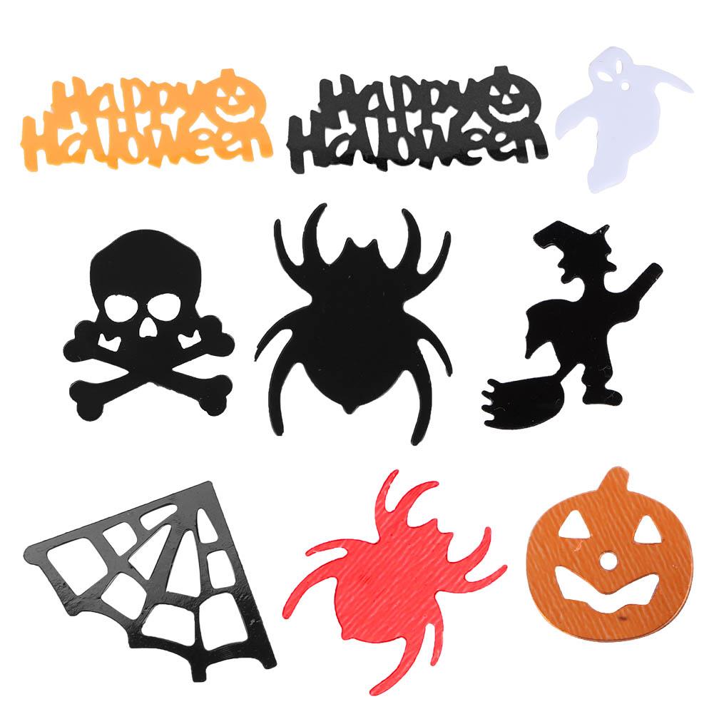 Halloween Party Confetti Holiday Decorative 60g Horrible Shape PVC Confetti For 