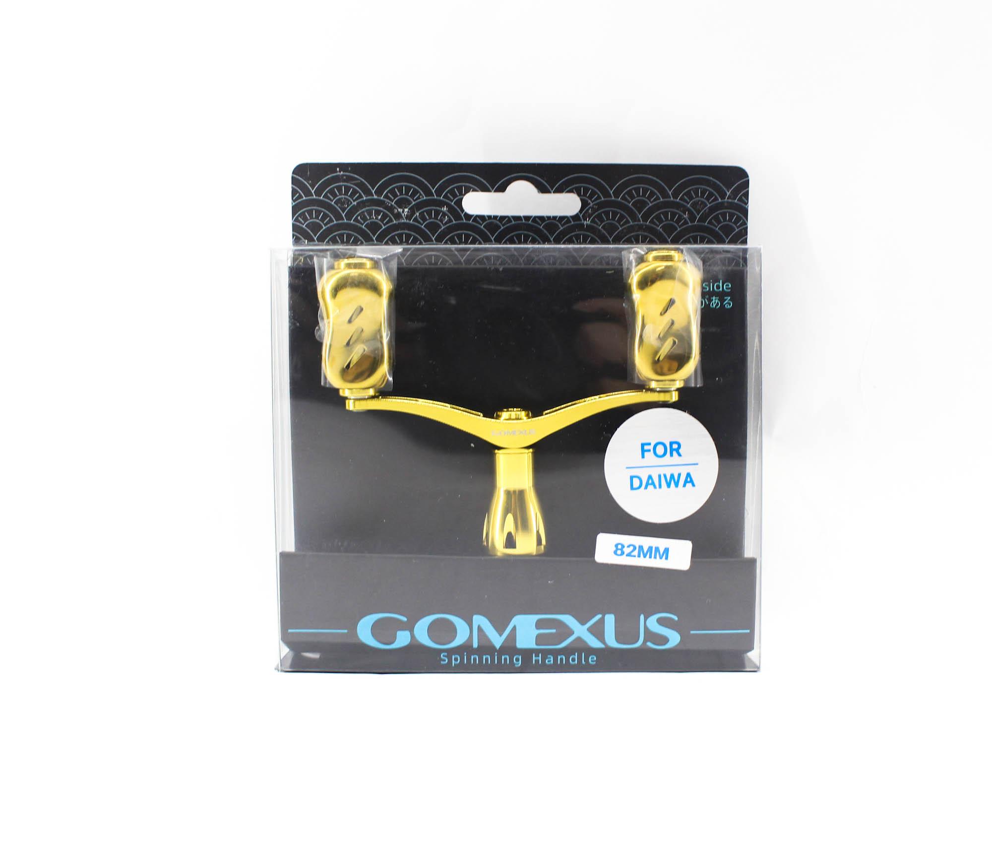 

Gomexus MYD82T22GDGD ручка двойная алюминиевая золотая 82мм Daiwa (6903)
