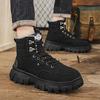 High-top Winter Velvet Warm Outdoor Waterproof and Non-slip Fur Integrated Snow Boots X