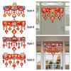 Door Curtain Decoration Chinese New Year Decoration Fu Character Spring Festival Decor Home Decor for Window Wall Indoor Gate
