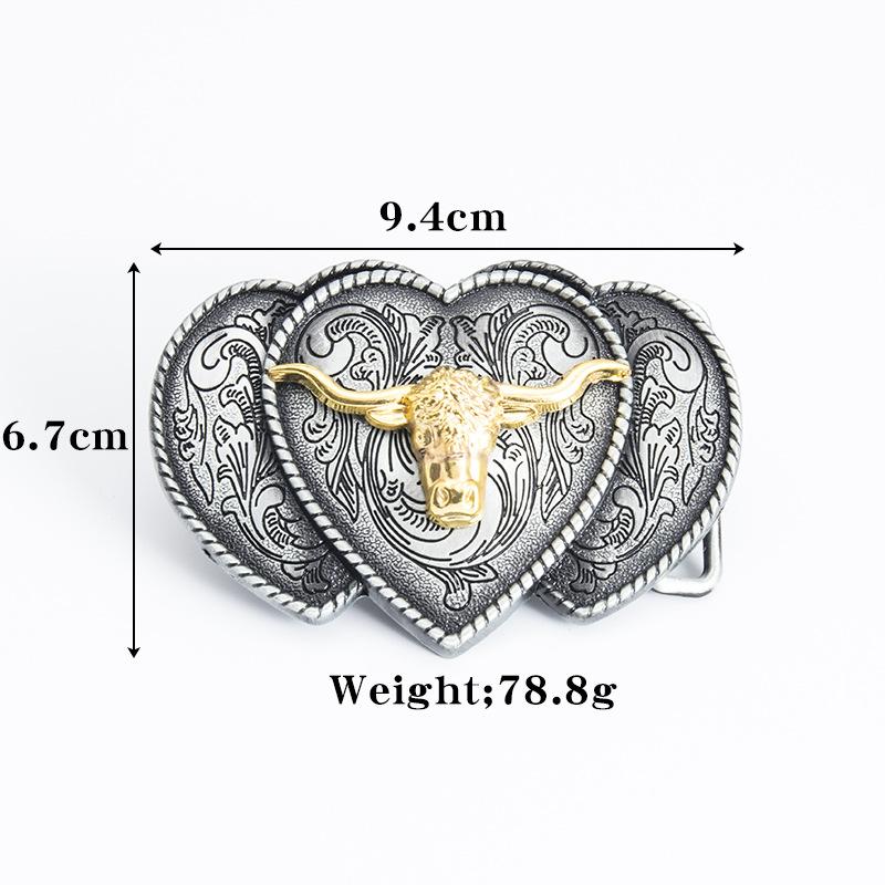Personalisierter Erwachsenen-Gürtel für Männer und Frauen, Vollrindleder, verlängerter Damen-Einzelkreisgürtel, herzförmiger Punk-Herren-Jeansgürtel.