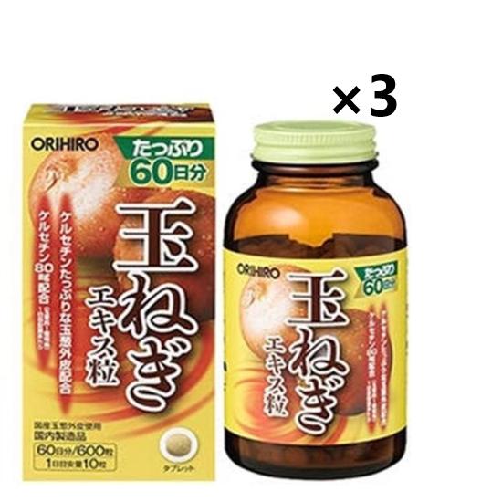 Orihiro Supplement Onion Extract 30 Days Tablets