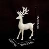 Christmas Table Decor Decorative Reindeer Figurine Small Statue Reindeer Compact Reindeer Table Decoration For Office Desk Home