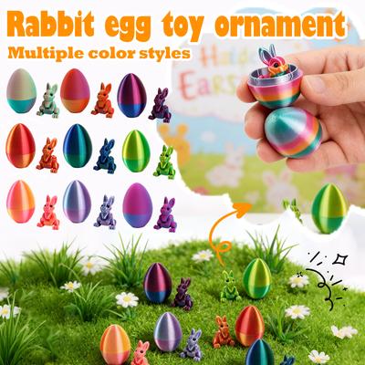 3D-gedruckte Eier-Bastelornamente, Kindergeschenke, Partydekorationen
