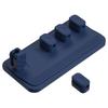 Silicone Magnetic Cable Organizer Set - Multi-Slot Desktop Cable Holder