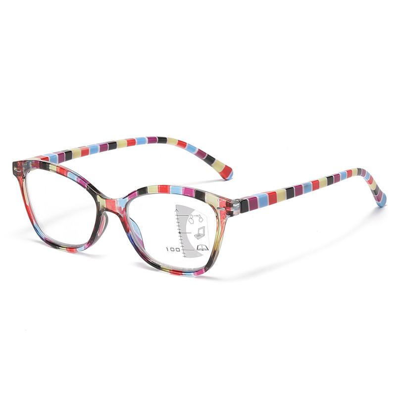 Multifocal Reading Glasses +1.0 +1.5 +2.0 +2.5 +3.0 +3.5 +4.0 Dual Purpose Presbyopia Glasses for Both Near and Far Use