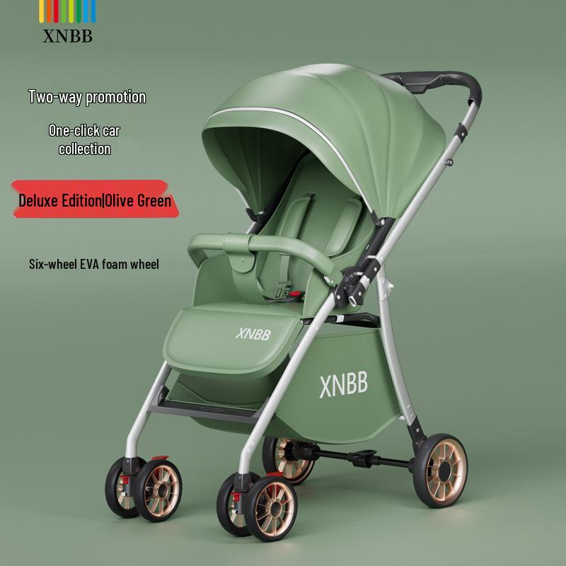 

Реверсивная детская коляска с высоким обзором: Легкий, Складной, с функцией откидывания для возраста 0-3 года