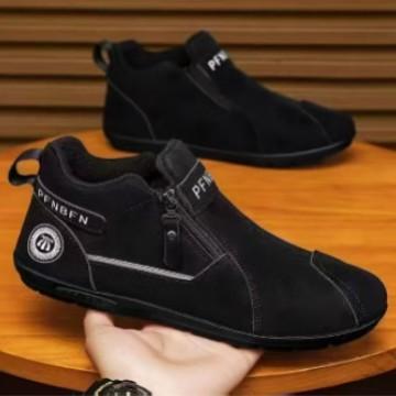 Men's casual shoes spring and autumn new lightweight versatile sports shoes flat shoes men's Doudou shoes