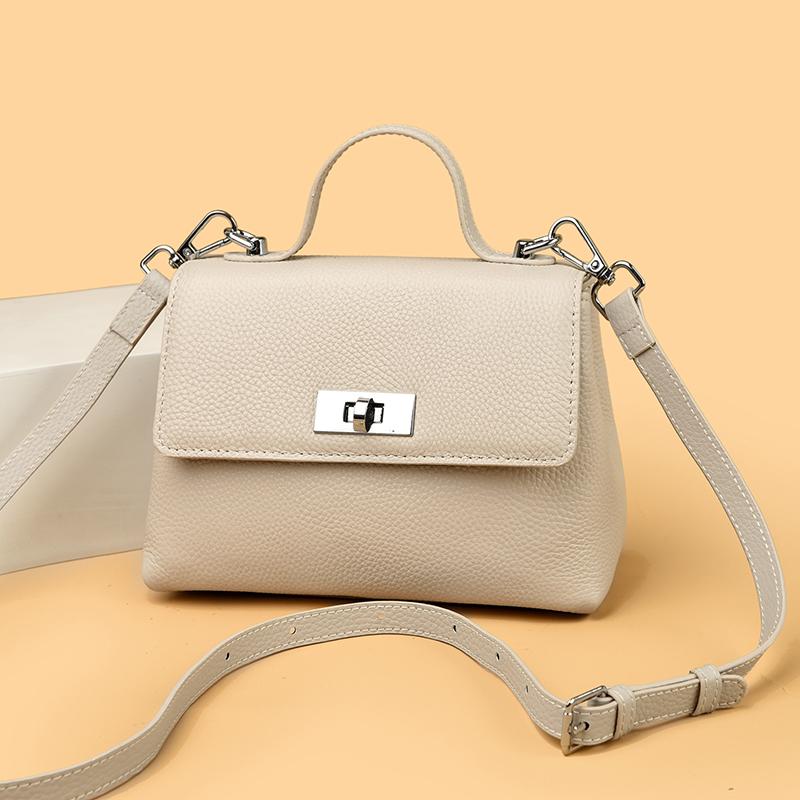 100% Genuine Leather Handbag Real Cow Leather Fashion Women Crossbody Bags Ladies New Luxury Design Shoulder Bag Female Purse