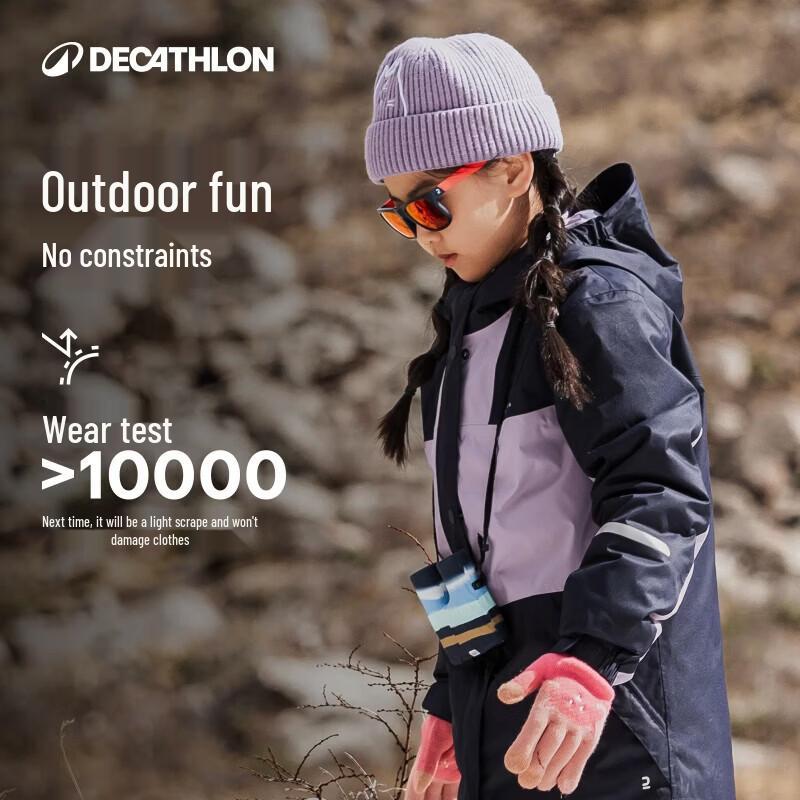 Decathlon Kids' 3-in-1 Down-Lined Ski Jacket