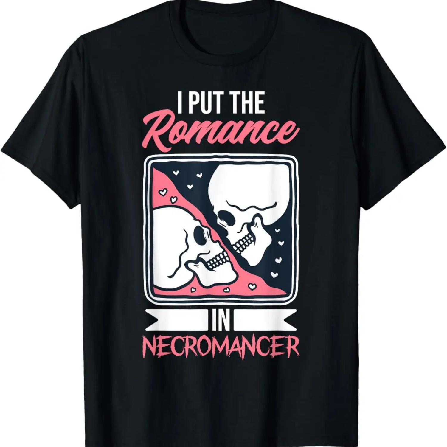 Я вкладываю романтику в некромантию Магия Некромант Футболка S
