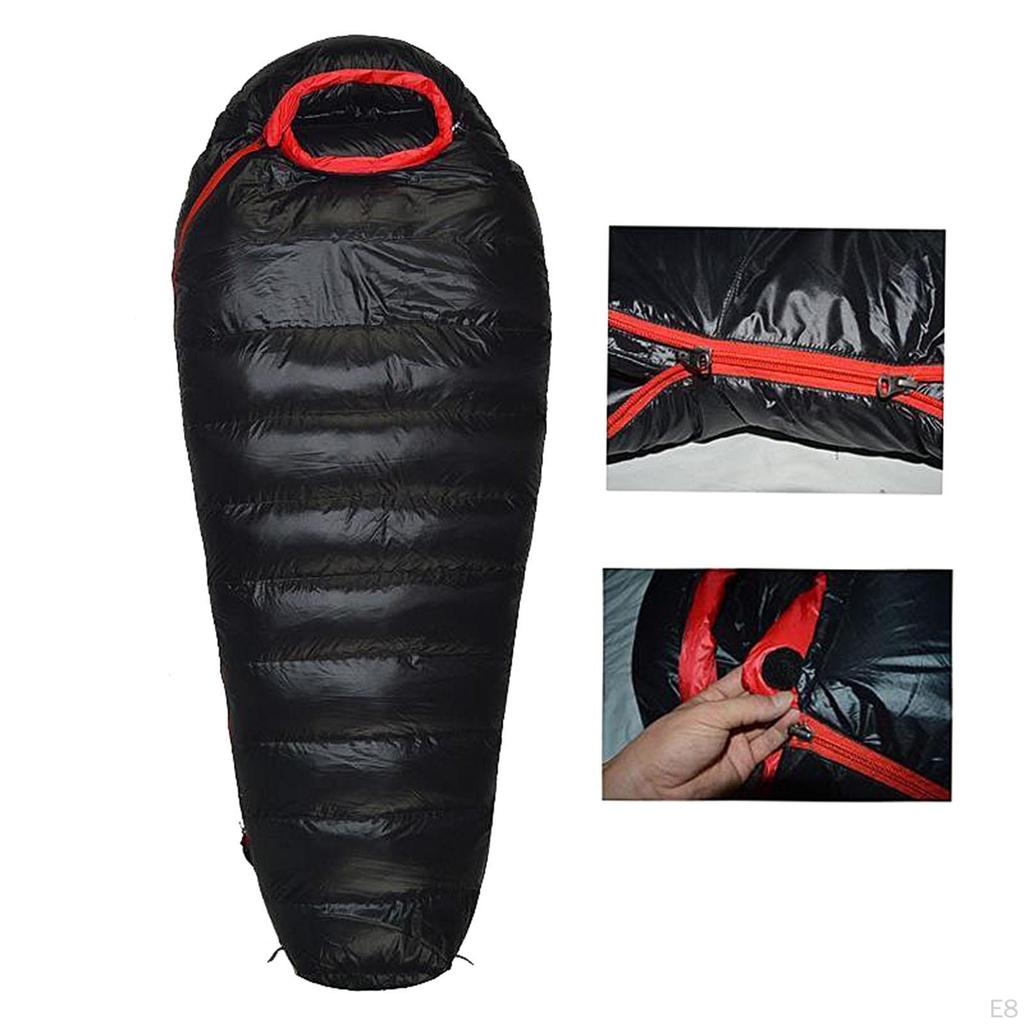 Light Duck Down Sleeping Bag Travel Camping Hiking Envelope
