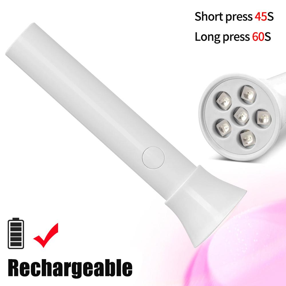 

LINMANDA 18 Вт Мини УФ LED Лампа для Ногтей Портативная Лампа для Ногтей Быстросохнущая Лампа для Полимеризации Гель-лака Без Загара Рук 6 Ламп УФ Лампа USB