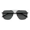 Emporio Armani Original Design Metal Pilot Sunglasses Men Sunglasses Matte-Black 0AX2057S-600087
