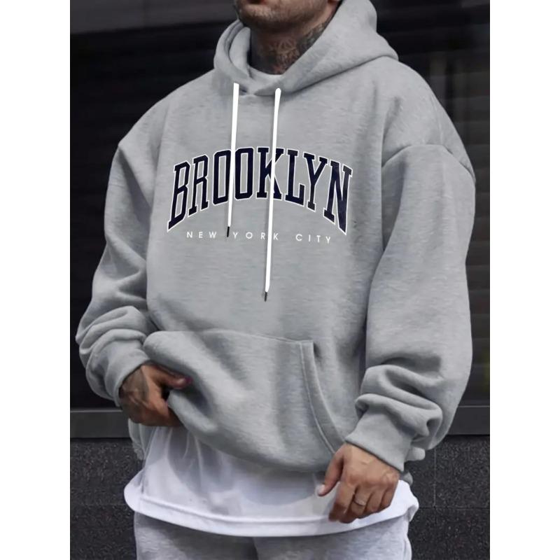 Hot Selling New Men's Autumn Fashion Letter Print Comfortable and Soft Hoodie Outdoor Urban Sports Casual Wear