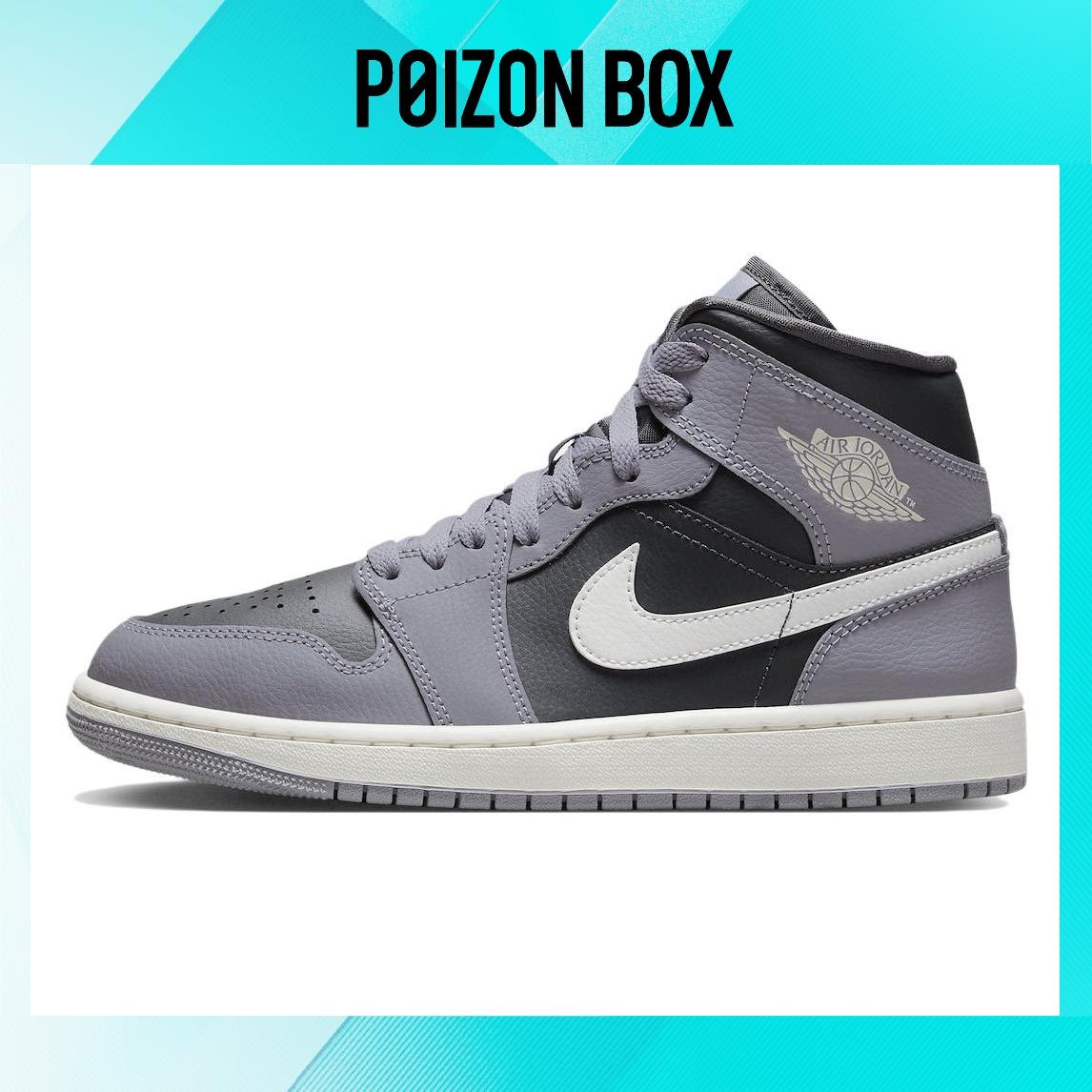 

Jordan 1 Mid Cement Grey Vintage basketball shoes (Women s)