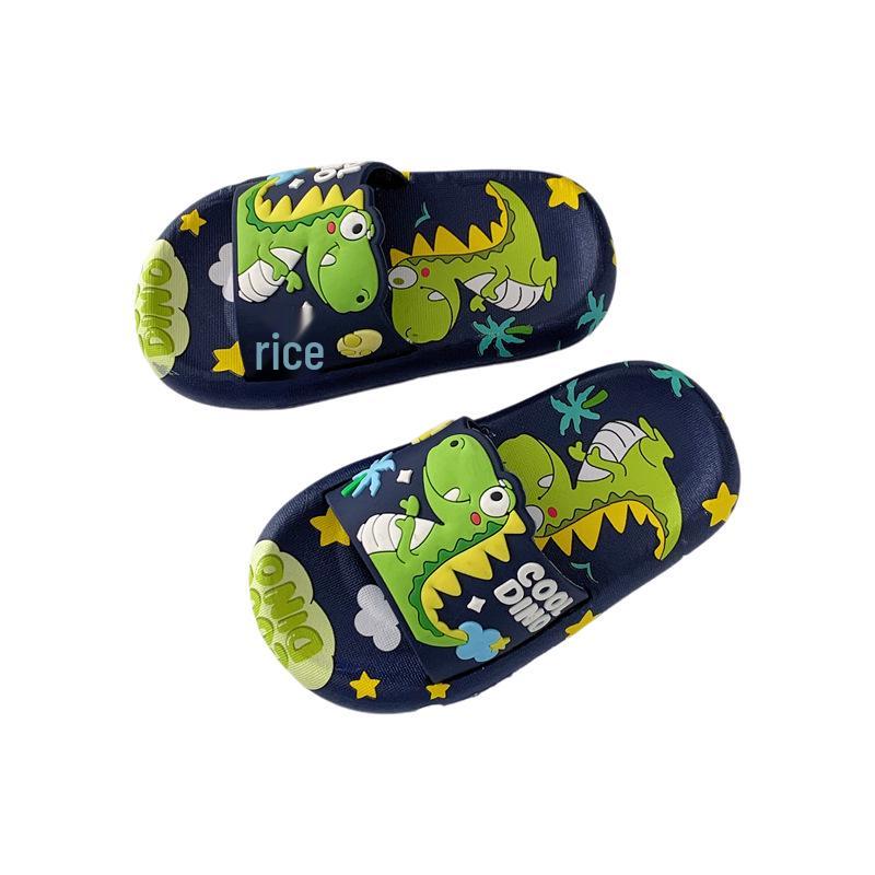 Kinder Cartoon Zehensandalen: Rutschfeste Sandalen mit weicher Sohle für Jungen und Mädchen - Perfekt für den Innenbereich und die Badezeit