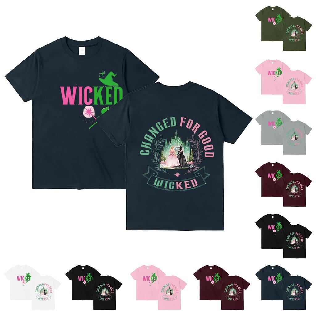 Women's Fashionable And Casual Long Sleeve Printed Short-Sleeved Top