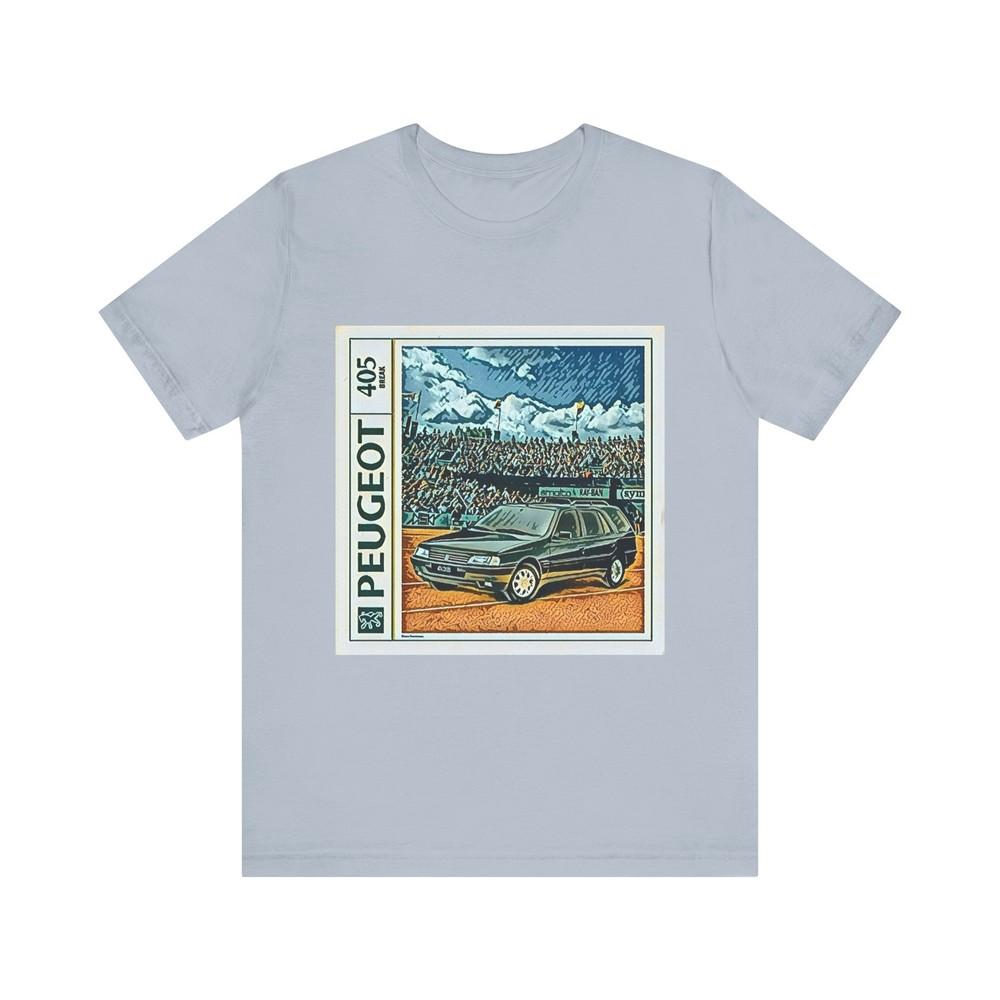 

Peugeot 405 Tee Retro Car Shirt Automotive Enthusiast Gift Casual Wear Crewneck S