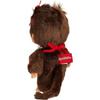 Sekiguchi Monchhichi Premium Standard S Brown Twin-Tail Doll 21.5x13x7.5cm