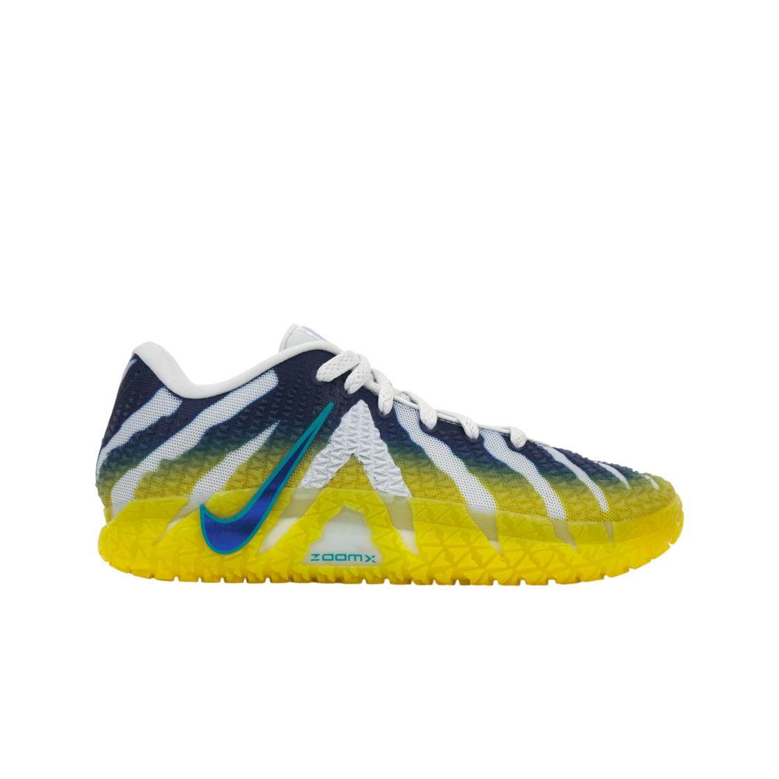 Мужские кроссовки Nike Ja 3 EP Murray State Желтый Pure-Platinum Глубокий Королевский Синий HF2794-004 40.5