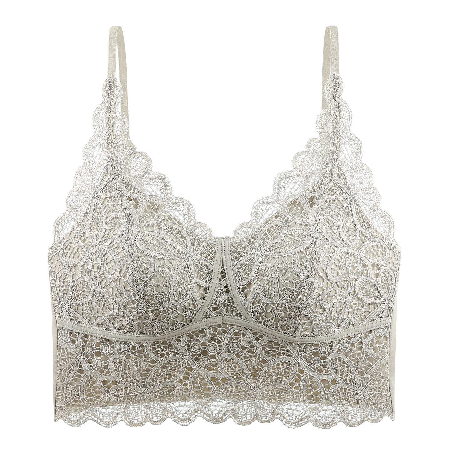 

Women s Spring/Summer Lace Camisole with Padded Bust – Breathable, Stylish Back for Outerwear or Undergarment Use L