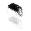 Feathered Hair Adornment Perfect For Nature Inspired Themes Provides A Luxurious Yet Subtle Fashion Accent