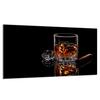 Glas-Kochfeldschutz 90x52 Whisky
