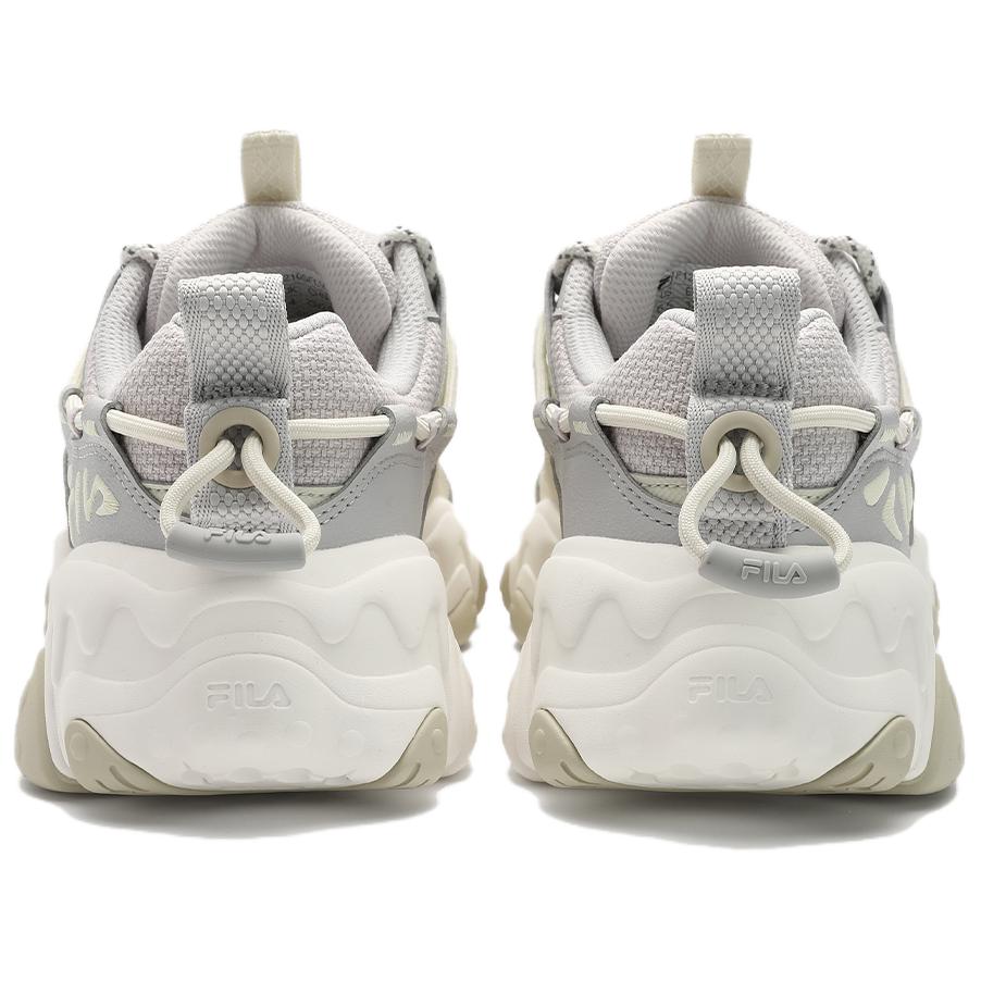 FILA Fluid 5 Cat Paw Simple Comfortable Non-Slip Wear-Resistant Low-Top Dad Shoes Women sneaker Gray F12W412105FLV