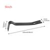 Black Comfortable Nail Lifter Crowbar Pry Bar Remover Tool Workshop Equipment Wrecking Bars Hand Tools Out Nails