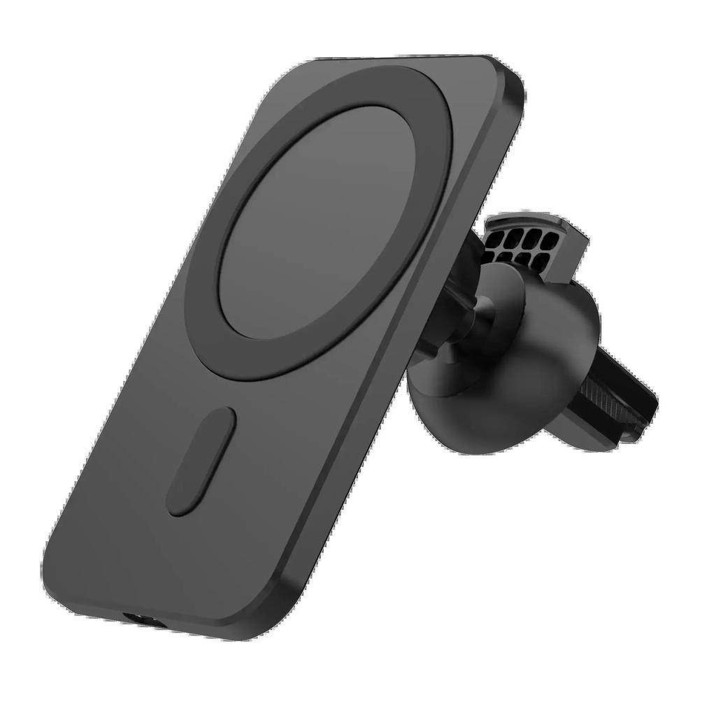 Magnetisk Bilfäste Laddare 15W Trådlös Magsafe Telefonhållare för iPhone Snabbladdning Biltillbehör Telefonstativ Billaddare