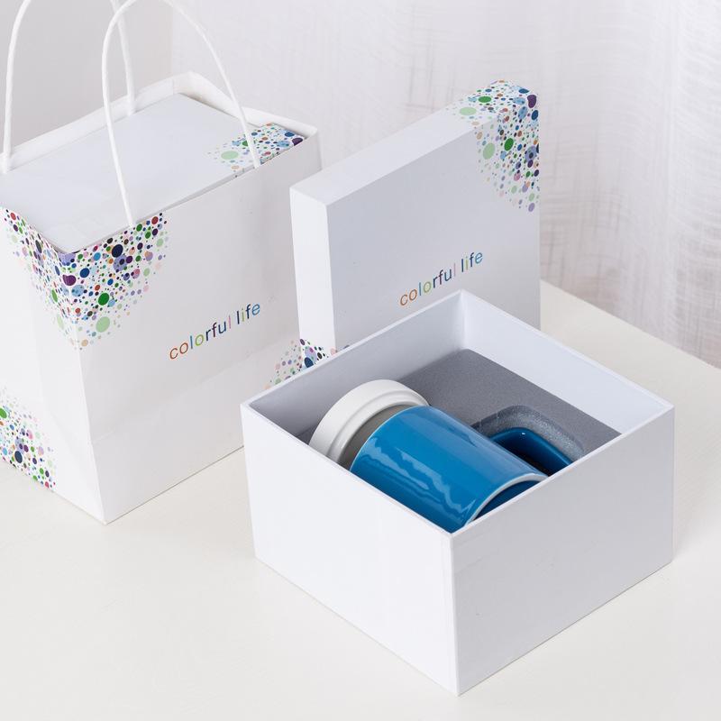 Original Tea Ceramic Cup Flower Tea Cup With Lid, Cup Water Cup, Office Cup