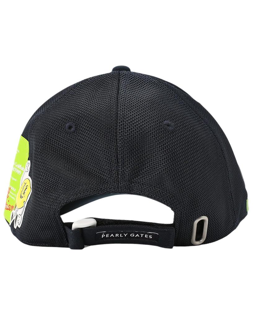PEARLY GATES Unisex Golf Cap (BIO Name, Adjustable Size) / 053-5187501 120_Navy FR