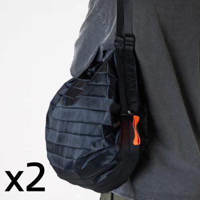 Foldable Travel Shoulder Bag X 2ea